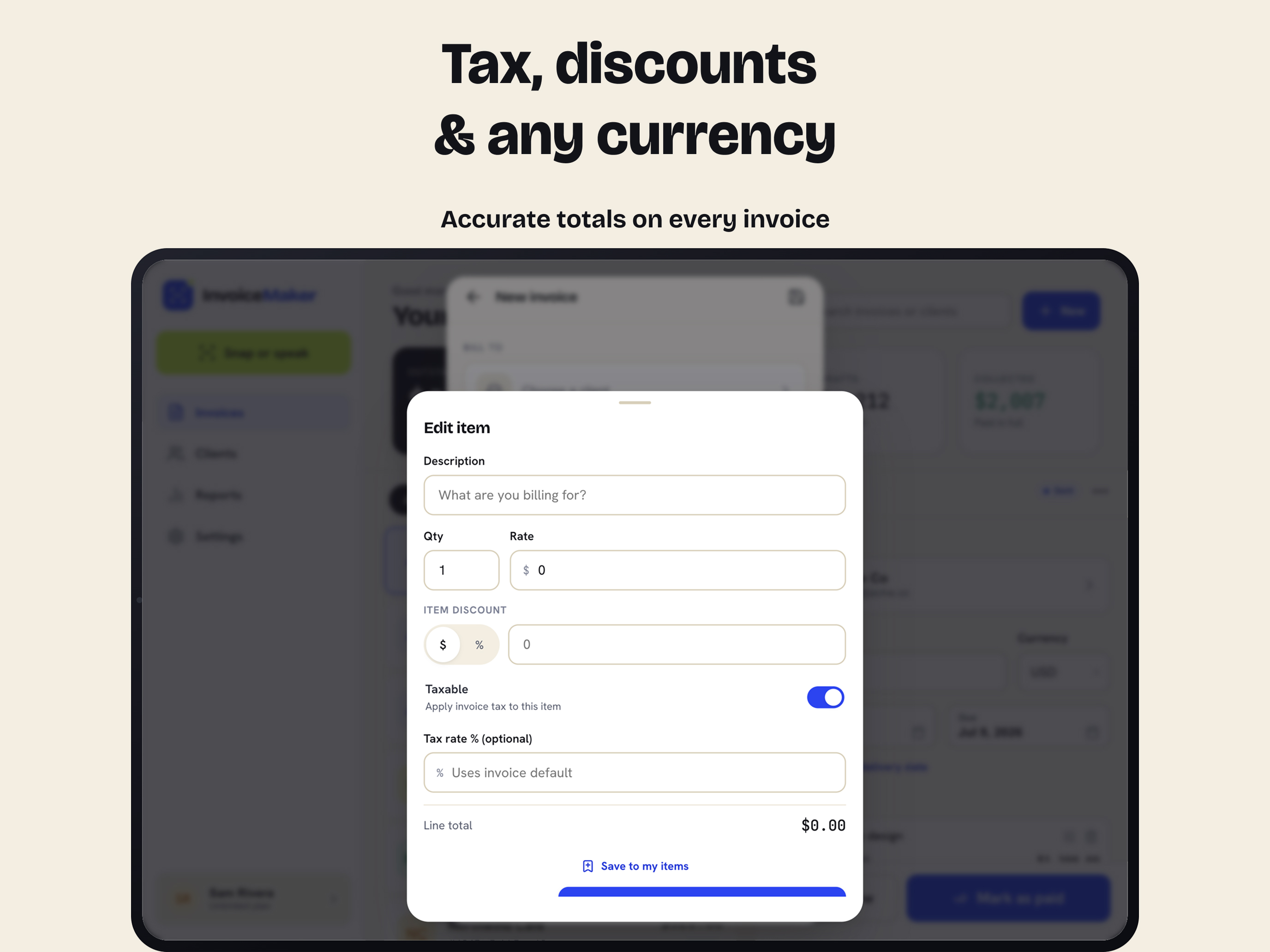 Invoice Maker, Receipt & Bill screenshot 18