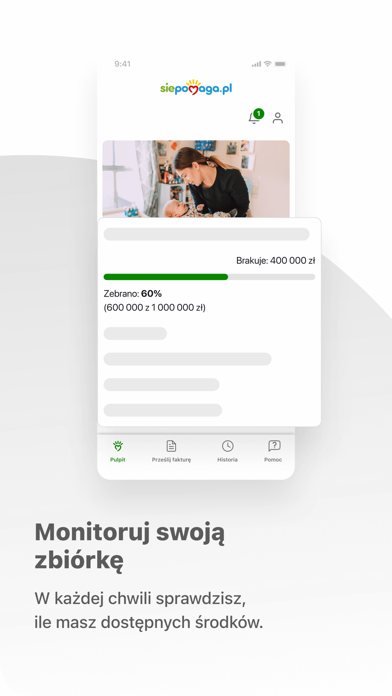 Moje Siepomaga Screenshot