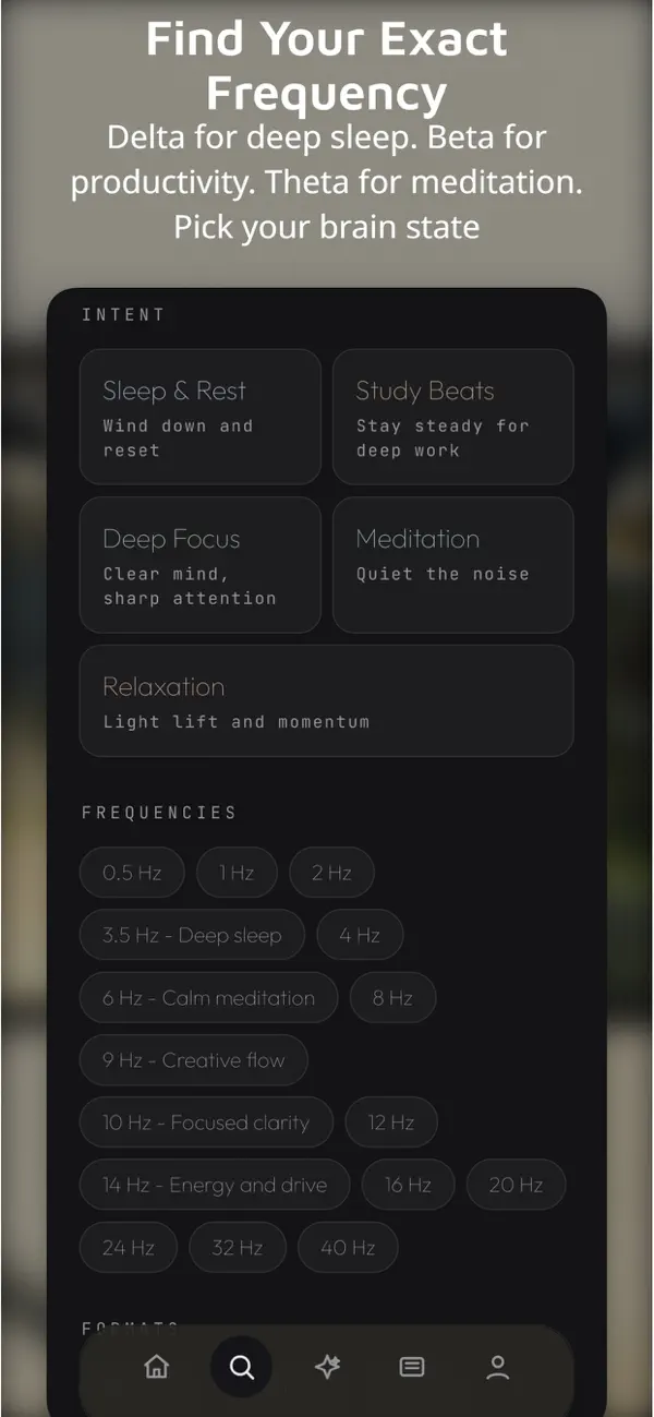 Screenshot #2 pour Lucid: Smart Binaural Beats