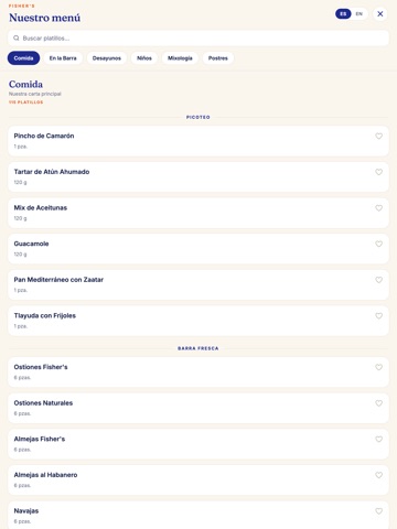 Fishers iPad screenshot 2