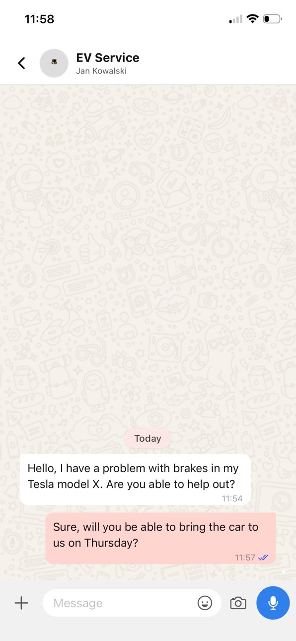 iPhone screenshot