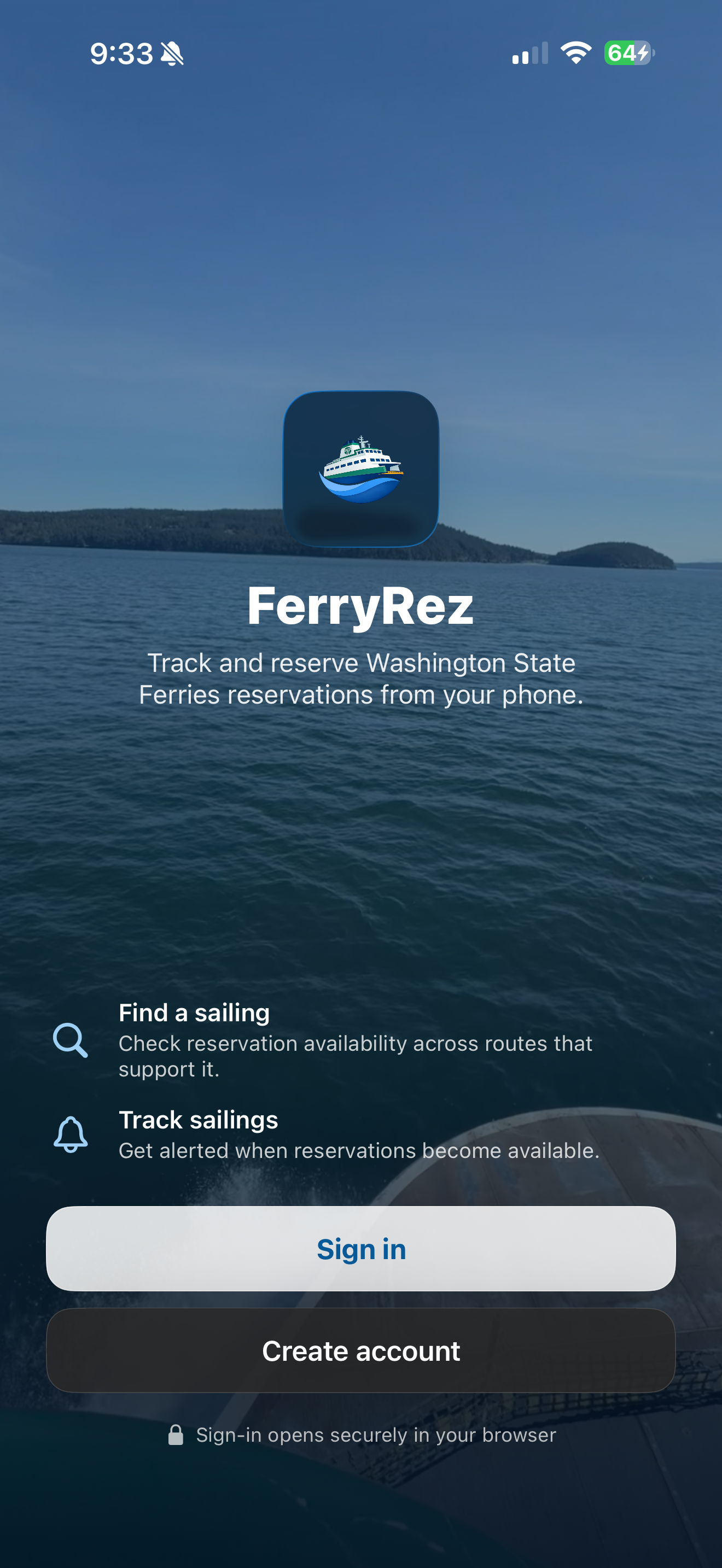 FerryRez screenshot 3