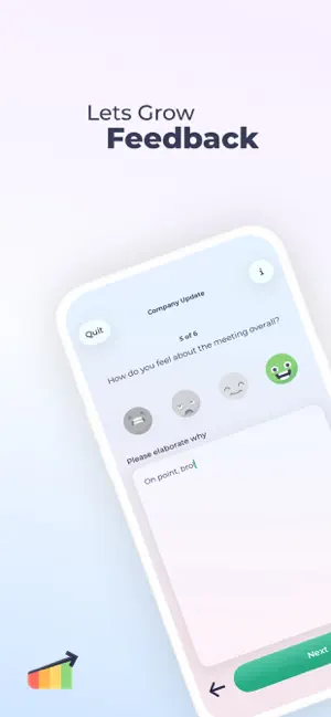 Lets Grow: Feedback screenshot 1