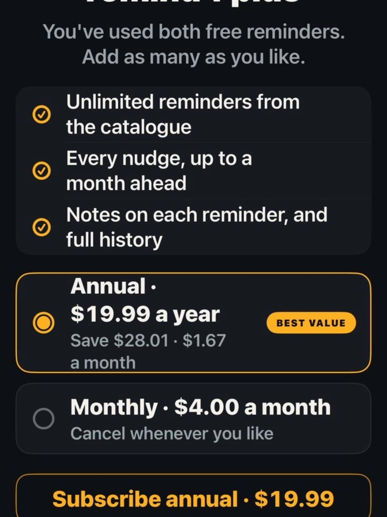 Screenshot 7 of remind4