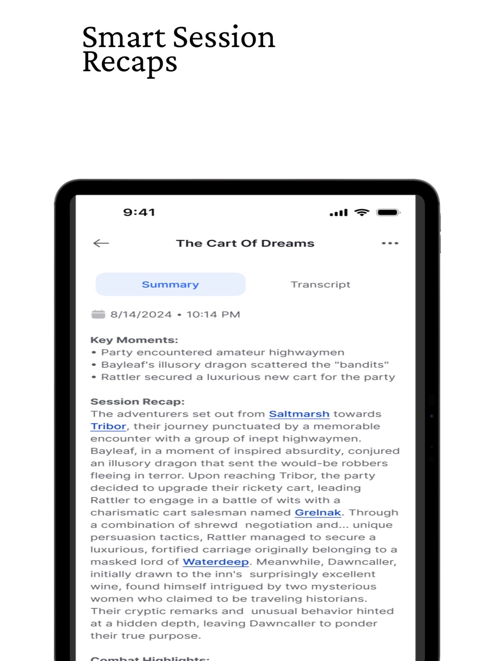 iPad screenshot