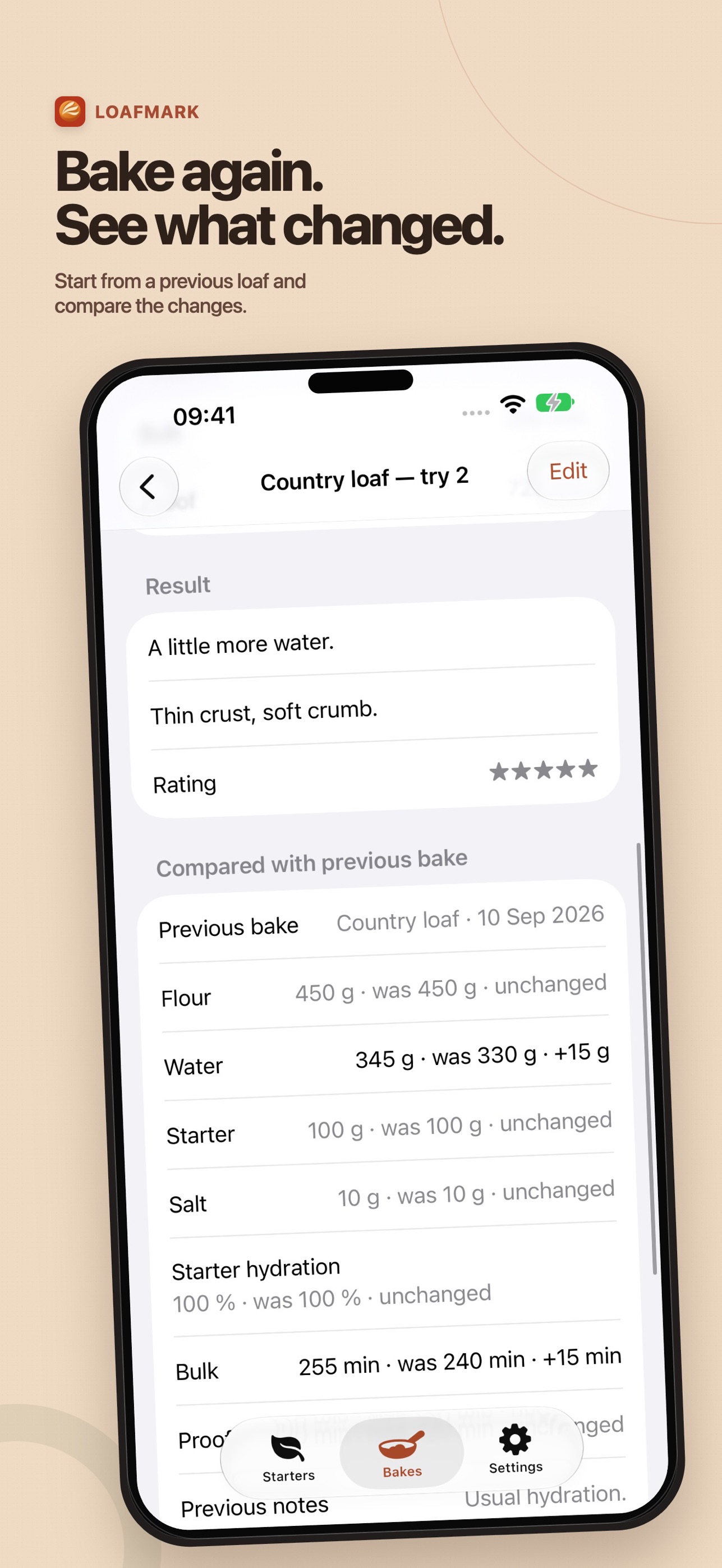 Screenshot 5 of Loafmark: Sourdough Diary