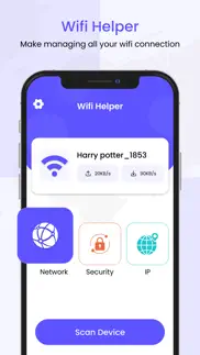 wifi master speed tester iphone screenshot 2
