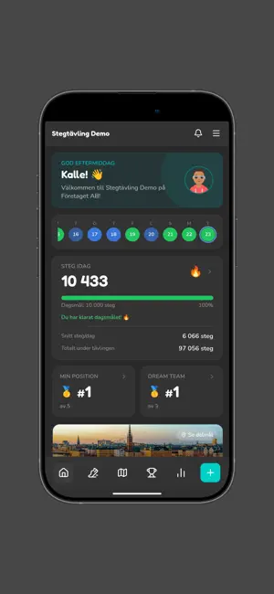 Wellstep activity challenge screenshot 1