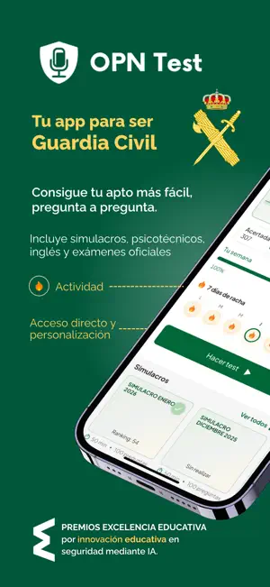 OPN Test Guardia Civil screenshot 1
