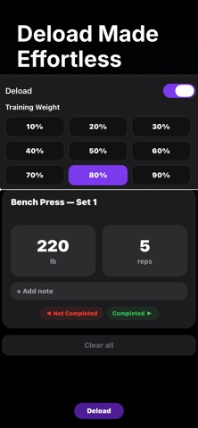 Cise: Workout Tracker screenshot