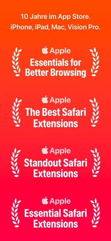 AdBlock Pro für Safari-Browser screenshot 1 of 6