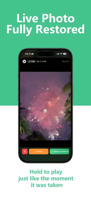 Sparkle - Live Photos screenshot 1