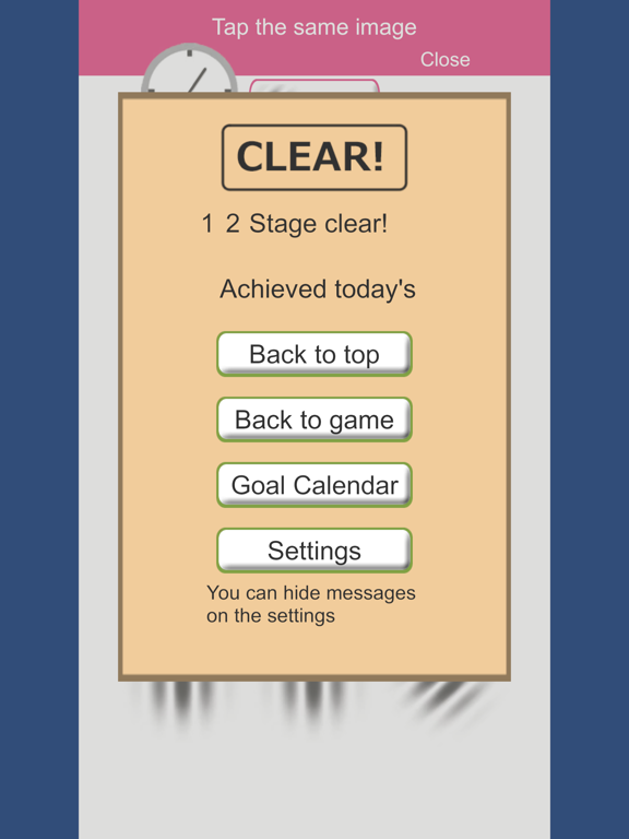 GaborPatchGame iPad screenshot 4 - Health & Fitness app