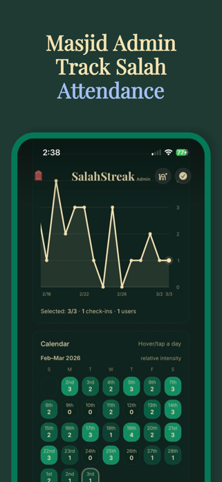 SalahStreak: Prayer Tracker Screenshot 7 of 9