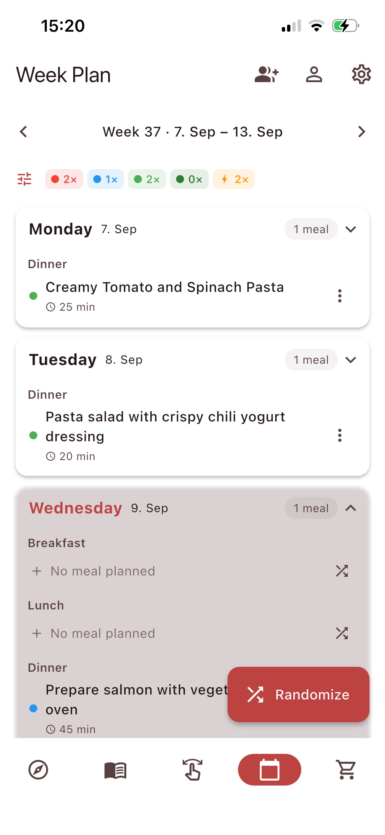 Screenshot 5 of Tavolino Recipes & Cooking App