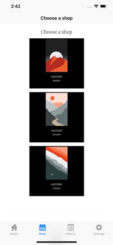 Hestory app screenshot
