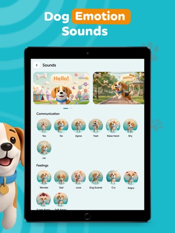 Dog Translator, Games for Dogs iPad screenshot