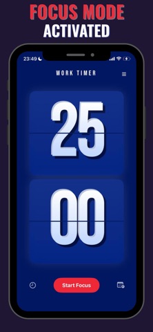 Work Timer: Pomodoro Focus Screenshot 3 of 7