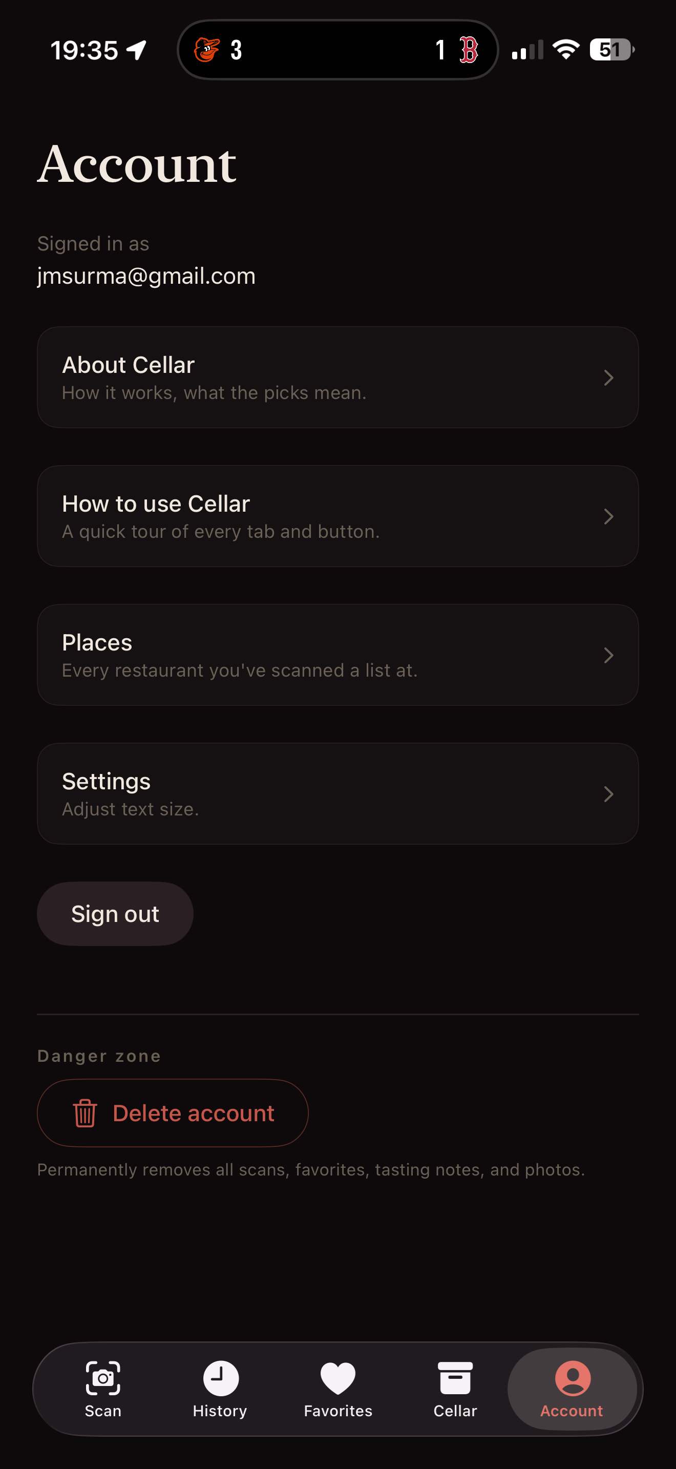 Cellar Wine Scanner