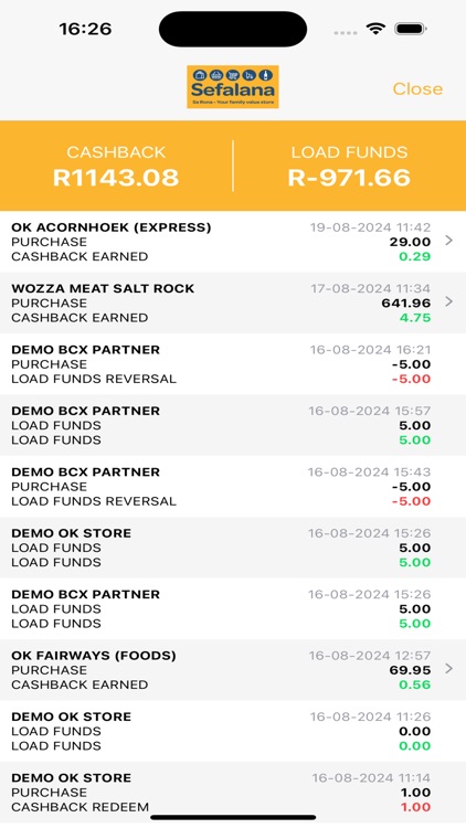Sefalana Rewards