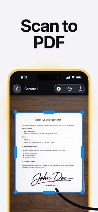 Sign PDF & Fill Documents App Screenshot 2 of 6
