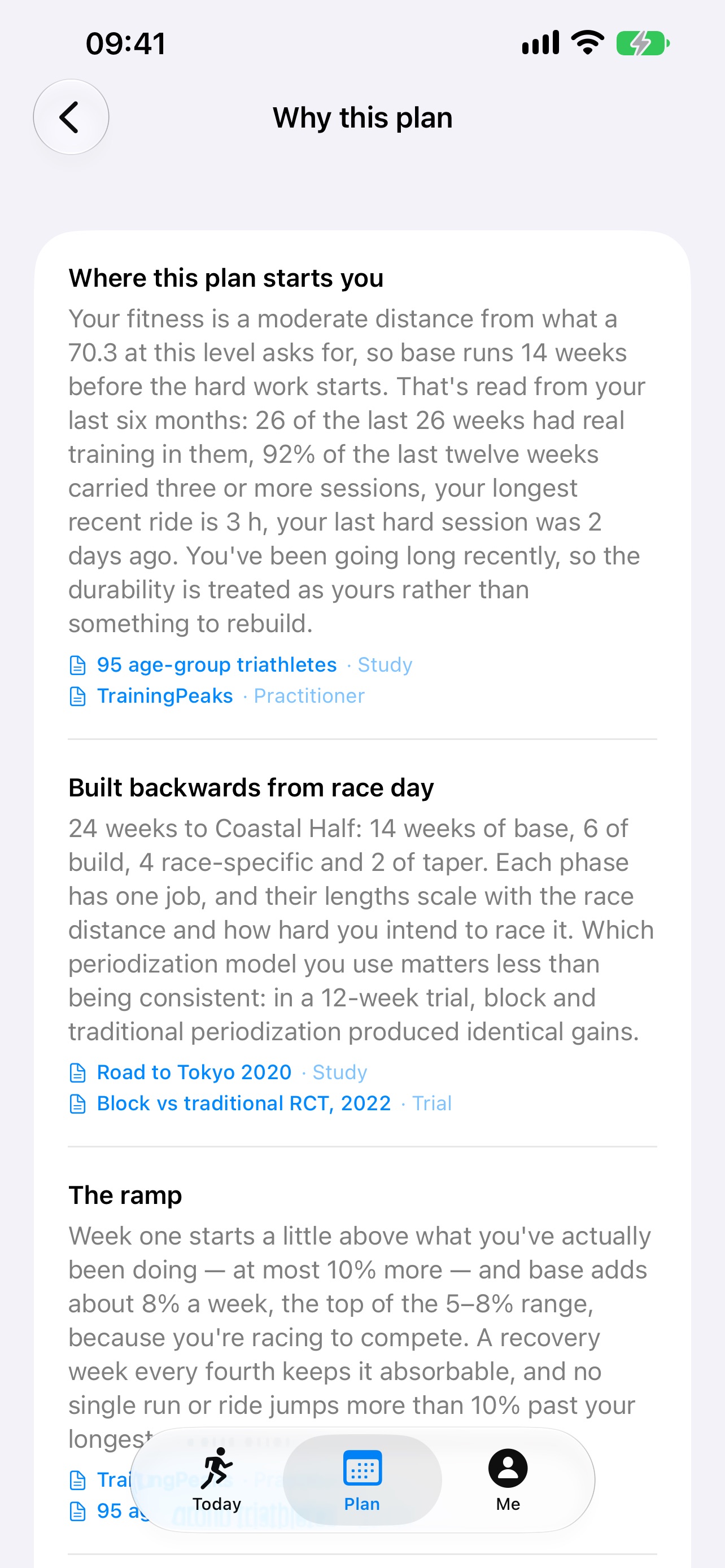 Screenshot 7 of TriCoach: Triathlon Training