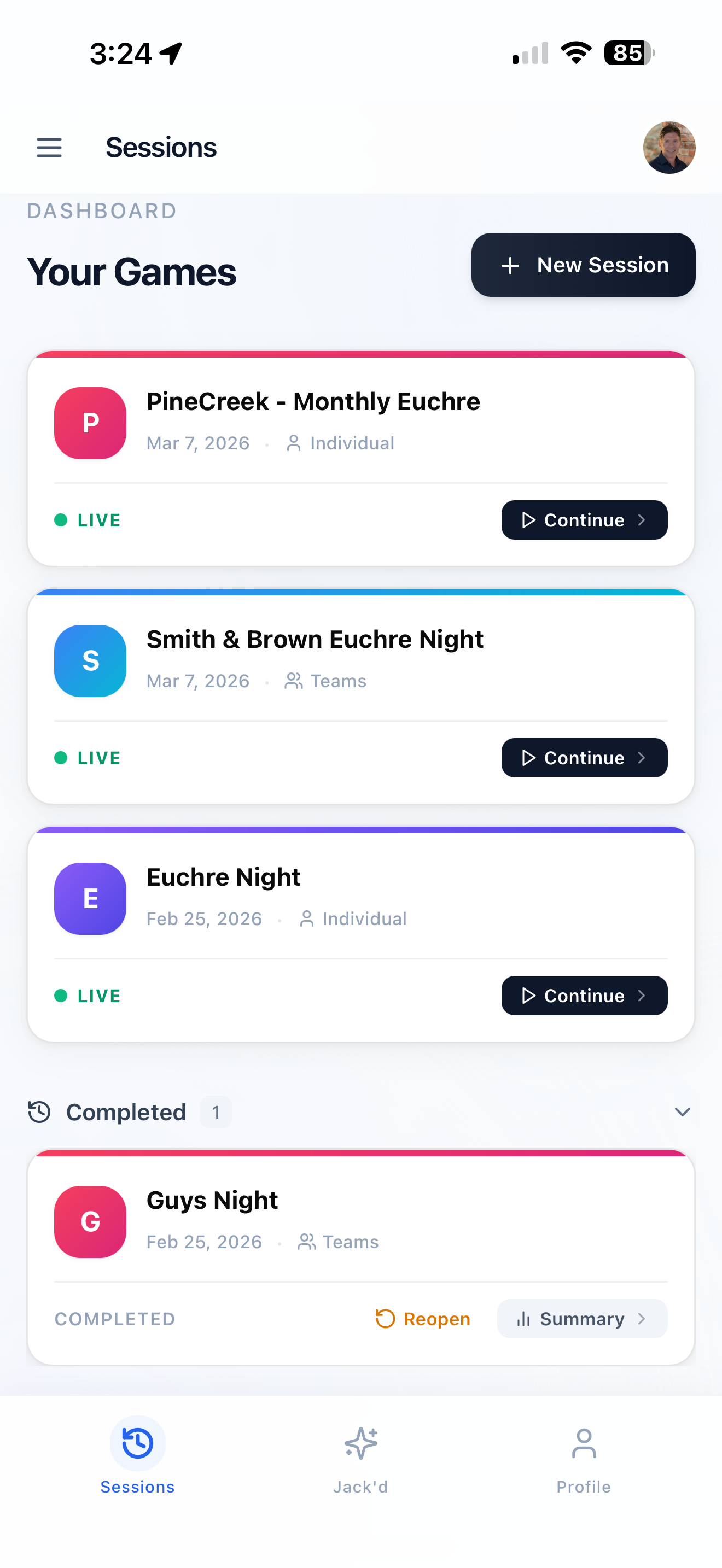 Euchre Score Pro screenshot 2