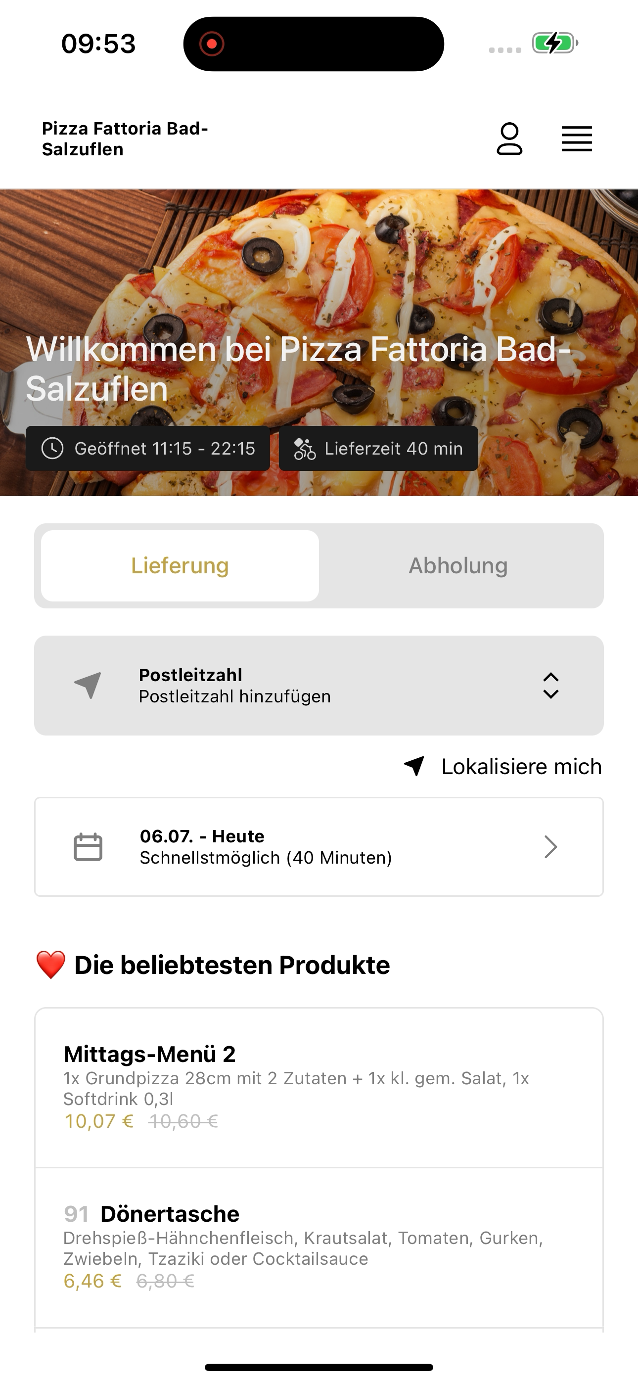Pizza Fattoria Bad-Salzuflen screenshot 5