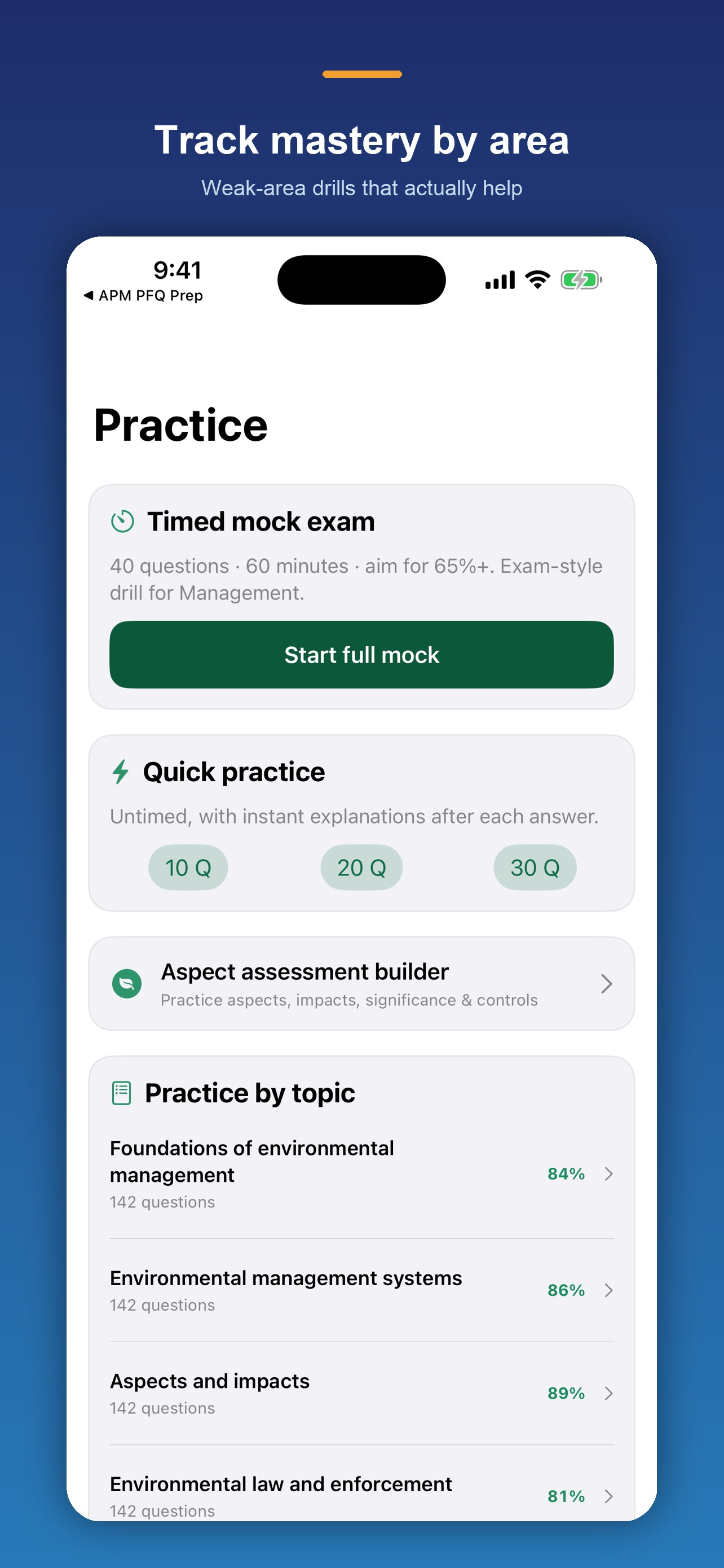 APM PFQ Prep screenshot 4