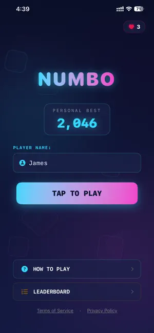 Numbo: Number Merge Puzzle screenshot 2