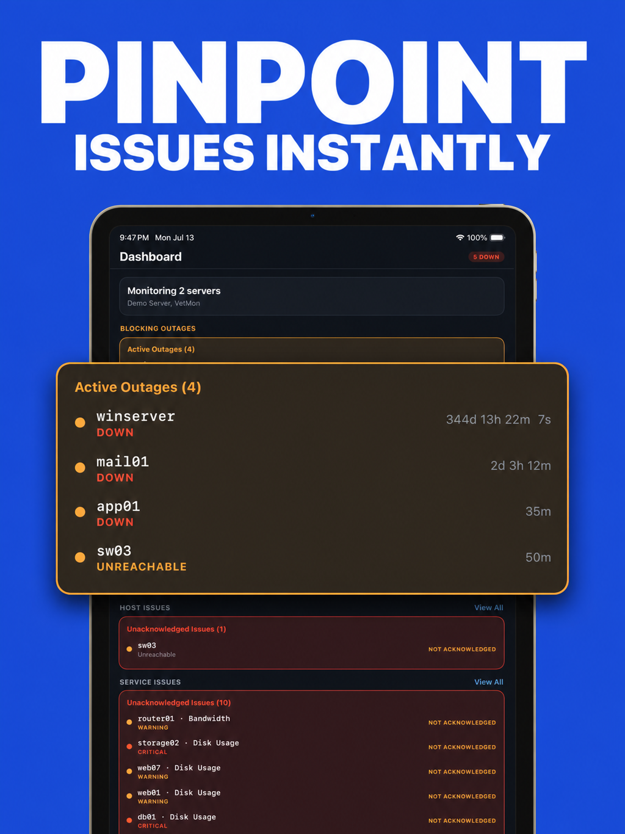 NagMon: Client for Nagios screenshot 6