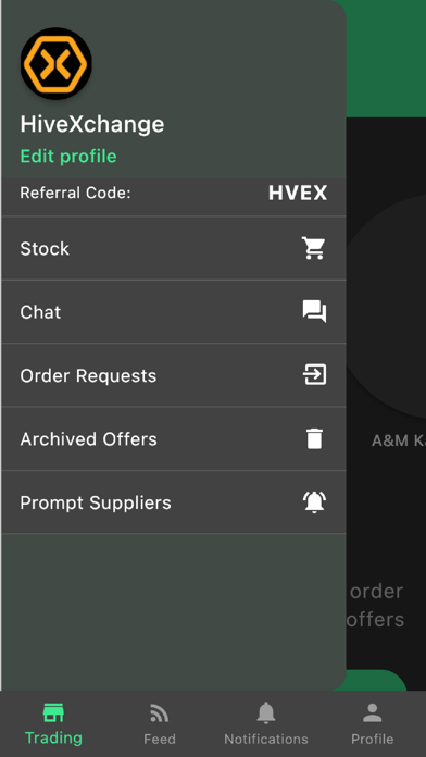 HiveXchange B2B Screenshot
