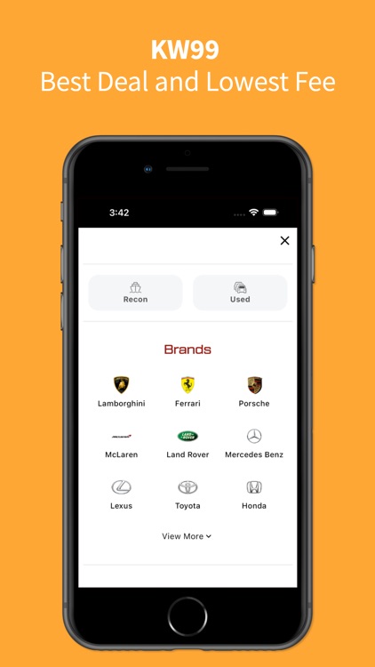 KW99: Lowest Priced Recon Cars screenshot-3