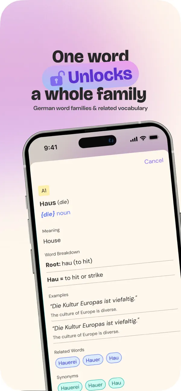 Screenshot #3 pour Worio: Smart Vocab Builder