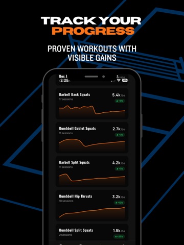 VOL Fitness iPad screenshot