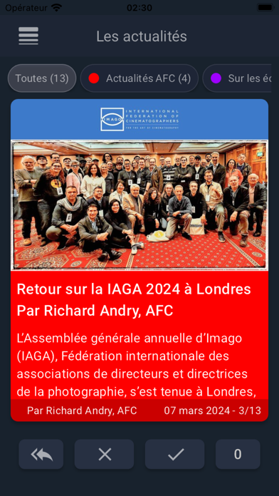 AFCNews Screenshot