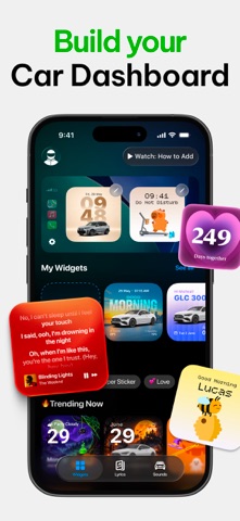 CARFACE Car Widgets & Lyrics screenshot 4