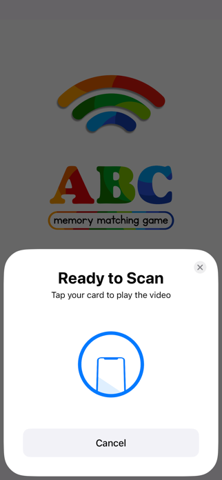 ABC Memory Matching Game Screenshot 1 of 7