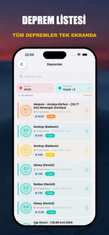 Deprem Uyarı & Güvenlik screenshot