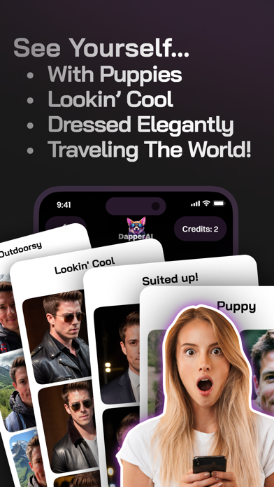AI Headshot Generator: Dapper Screenshot