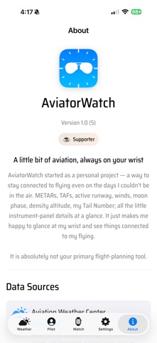 AviatorWatch Screenshot 3 of 4