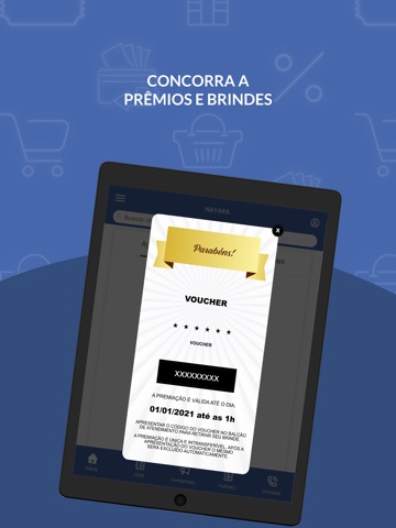 Nayara Supermercado iPad screenshot