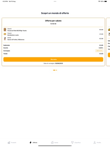 Snacks iPad screenshot 2