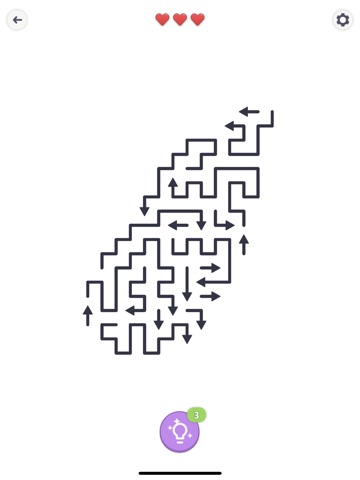 Tap Arrows Gallery: Brain Game iPad screenshot