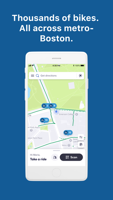 Bluebikes Screenshot