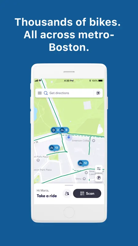 Bluebikes screenshot 2 of 7