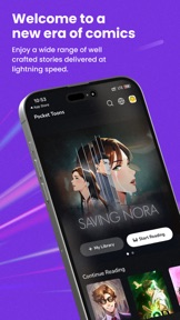 Pocket Toons: Webtoons & Manga screenshot