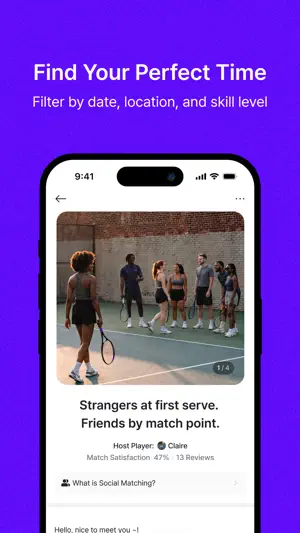 SMAXH : Find Tennis Players screenshot 3
