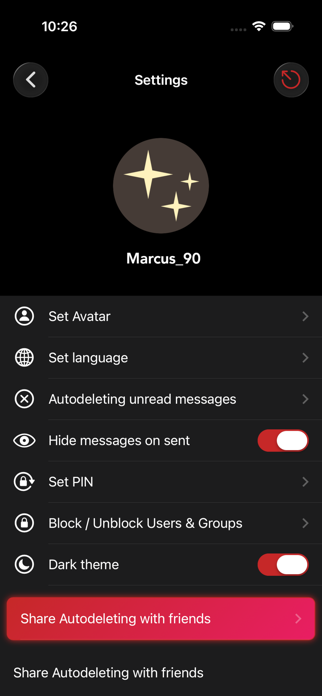 Autodeleting App Screenshot 6 of 7