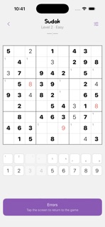 Sudok - Sudoku grids, expert screenshot 3